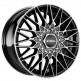 Ronal LSX W7 R16 PCD5x112 ET50 DIA76.1 jet black front diamond cut